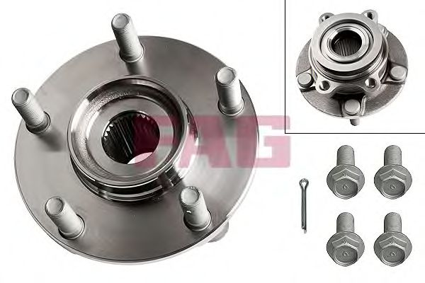 Set rulment roata NISSAN JUKE (F15) (2010 - 2016) FAG 713 6139 10 piesa NOUA