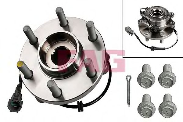 Set rulment roata NISSAN NAVARA (D40) (2004 - 2016) FAG 713 6139 40 piesa NOUA