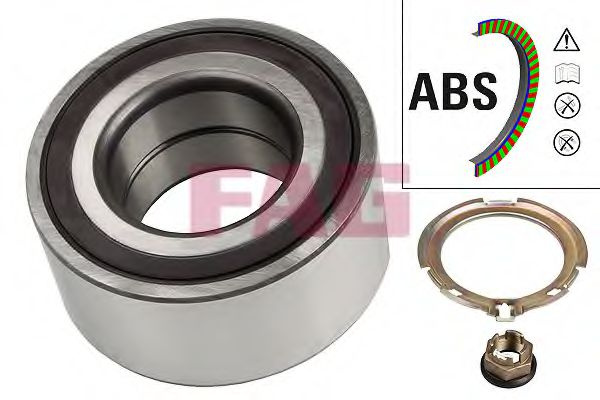 Set rulment roata NISSAN PRIMASTAR bus (X83) (2001 - 2016) FAG 713 6442 90 piesa NOUA