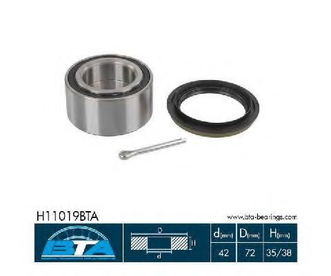 Set rulment roata NISSAN PRIMERA (P11) (1996 - 2001) BTA H11019BTA piesa NOUA