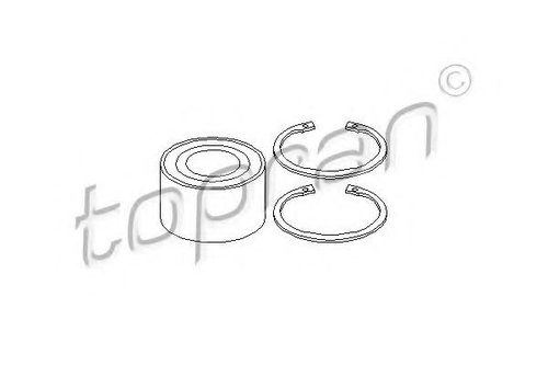 Set rulment roata OPEL ASTRA F Combi (51, 52) (1991 - 1998) TOPRAN 202 433 piesa NOUA