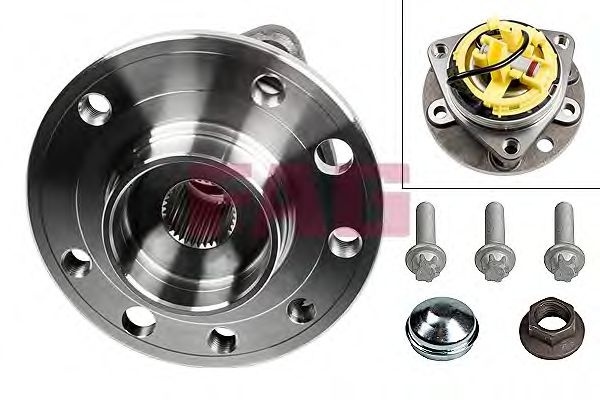 Set rulment roata OPEL ASTRA H (L48) (2004 - 2016) FAG 713 6448 10 piesa NOUA