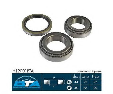 Set rulment roata OPEL FRONTERA B (6B) (1998 - 2016) BTA H19001BTA piesa NOUA
