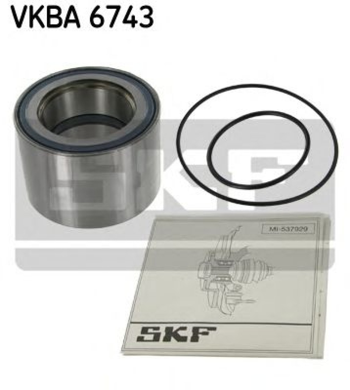 Set rulment roata OPEL MOVANO B caroserie (2010 - 2016) SKF VKBA 6743 piesa NOUA