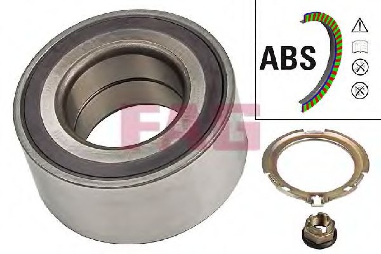 Set rulment roata OPEL VIVARO combi (J7) (2001 - 2014) FAG 713 6441 20 piesa NOUA