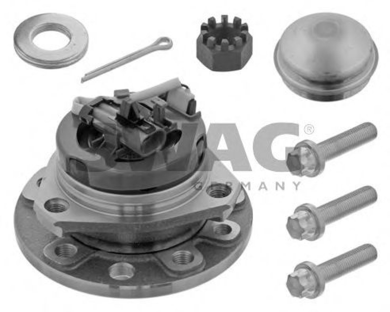Set rulment roata OPEL ZAFIRA A (F75) (1999 - 2005) SWAG 40 92 4164 piesa NOUA