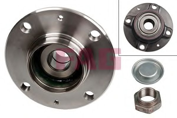 Set rulment roata PEUGEOT 206 SW (2E/K) (2002 - 2016) FAG 713 6400 30 piesa NOUA
