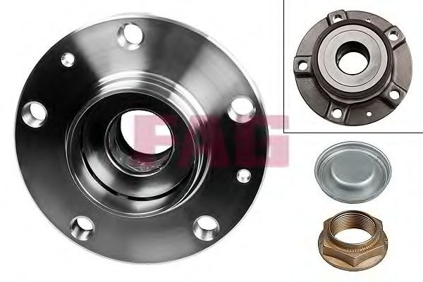 Set rulment roata PEUGEOT 607 (9D, 9U) (2000 - 2016) FAG 713 6405 10 piesa NOUA