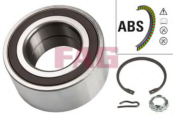Set rulment roata PEUGEOT EXPERT platou / sasiu (223) (1995 - 2016) FAG 713 6305 80 piesa NOUA