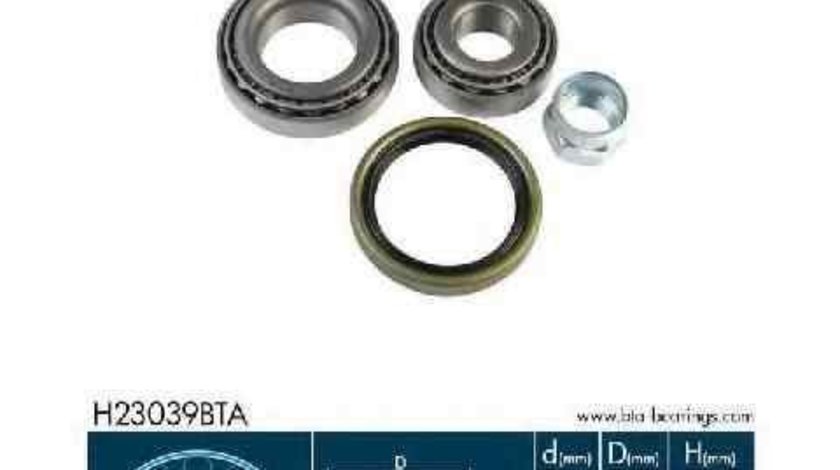 Set rulment roata Producator BTA H23039BTA