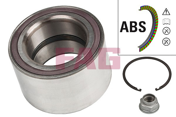 Set rulment roata punte fata (713645040 FAG) NISSAN,OPEL,RENAULT,VAUXHALL