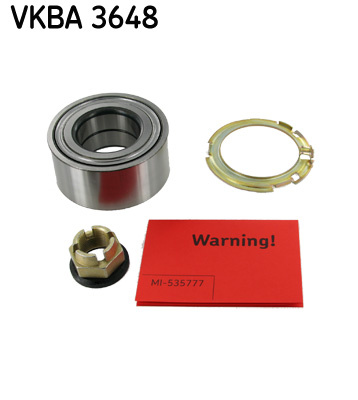 Set rulment roata punte fata (VKBA3648 SKF) NISSAN,OPEL,RENAULT,VAUXHALL