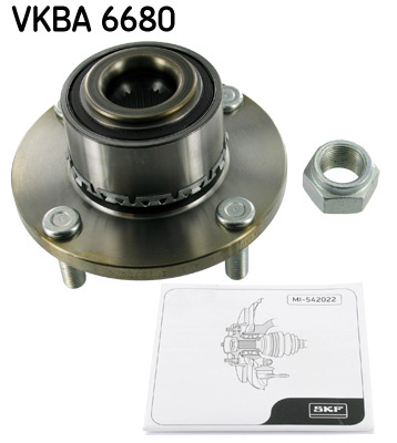 Set rulment roata punte fata (VKBA6680 SKF) MITSUBISHI,SMART