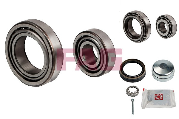Set rulment roata puntea spate (713610370 FAG BEARINGS) AUDI,SEAT,VW