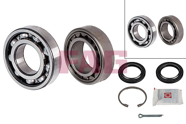 Set rulment roata puntea spate (713611550 FAG) VW