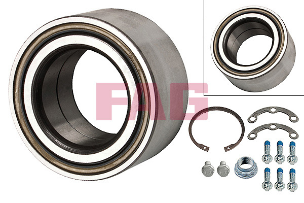 Set rulment roata puntea spate (713667550 FAG) MERCEDES-BENZ