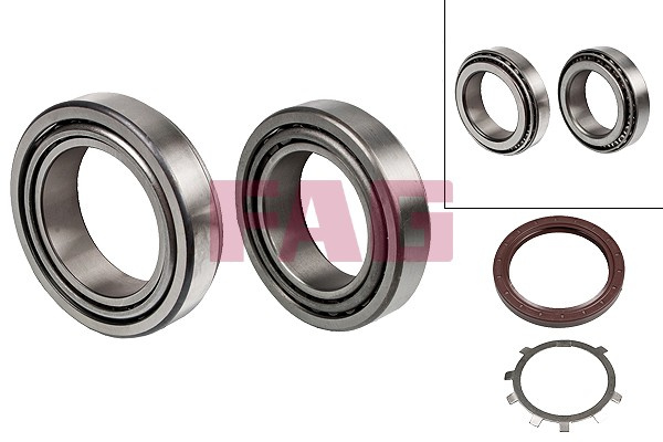 Set rulment roata puntea spate (713668040 FAG) MERCEDES-BENZ,VW