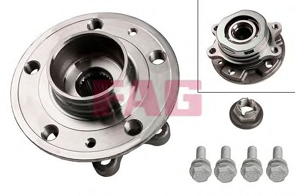 Set rulment roata RENAULT LAGUNA III Grandtour (KT0/1) (2007 - 2016) FAG 713 6311 20 piesa NOUA