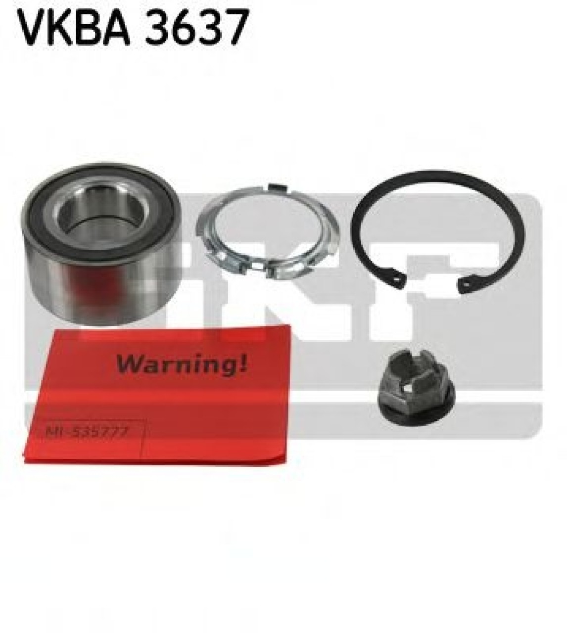Set rulment roata RENAULT MEGANE II (BM0/1, CM0/1) (2002 - 2011) SKF VKBA 3637 piesa NOUA