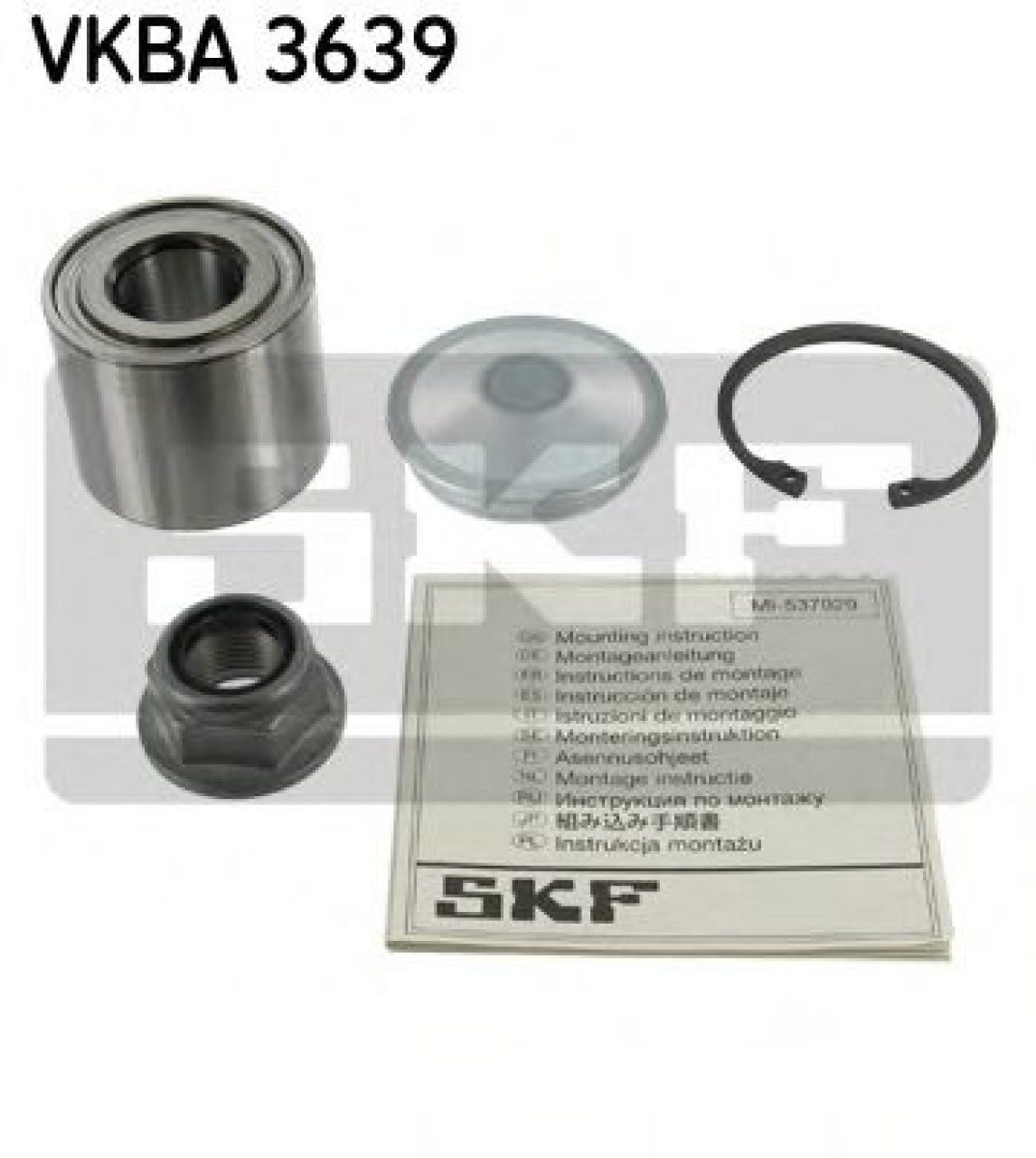 Set rulment roata RENAULT MEGANE II Limuzina (LM0/1) (2003 - 2016) SKF VKBA 3639 piesa NOUA