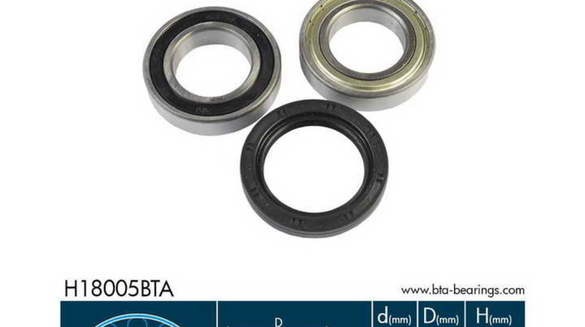 set rulment roata roata DAEWOO TICO (KLY3) BTA H18005BTA