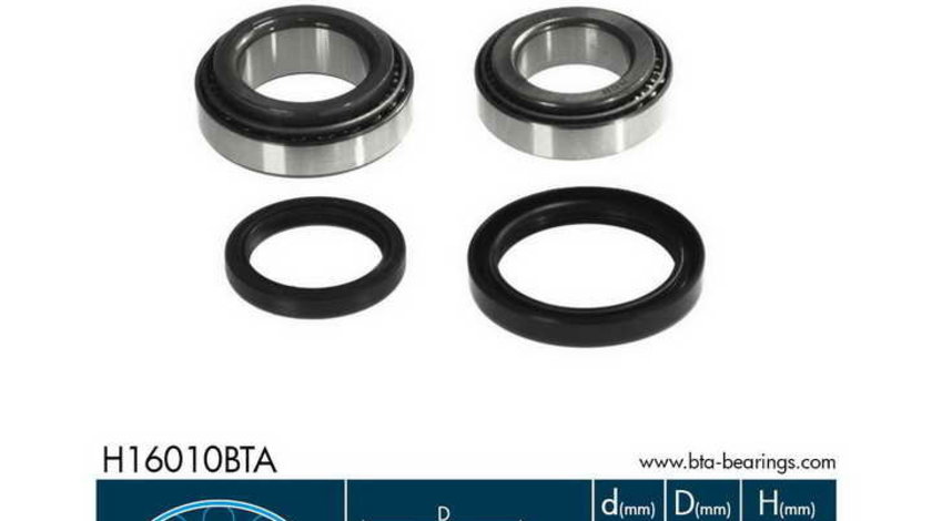 set rulment roata roata DAIHATSU FEROZA Soft Top (F300) BTA H16010BTA