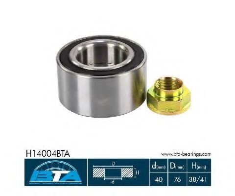 Set rulment roata ROVER 25 (RF) (1999 - 2005) BTA H14004BTA piesa NOUA