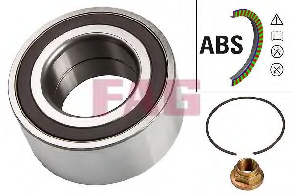 Set rulment roata ROVER 75 (RJ) (1999 - 2005) FAG 713 6203 10 piesa NOUA