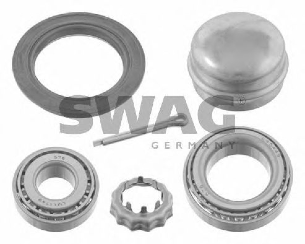 Set rulment roata SEAT AROSA (6H) (1997 - 2004) SWAG 99 90 3674 piesa NOUA