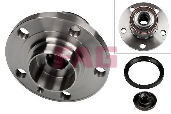 Set rulment roata SKODA FABIA I (6Y2) (1999 - 2008) FAG 713 6105 70 piesa NOUA