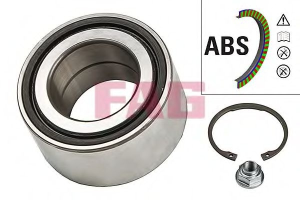 Set rulment roata SUZUKI WAGON R+ (MM) (2000 - 2016) FAG 713 6234 70 piesa NOUA