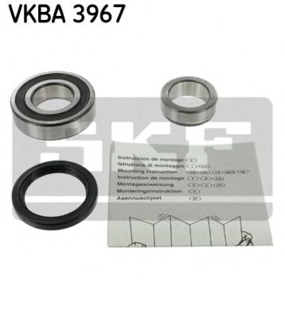 Set rulment roata SUZUKI WAGON R+ (MM) (2000 - 2016) SKF VKBA 3967 piesa NOUA