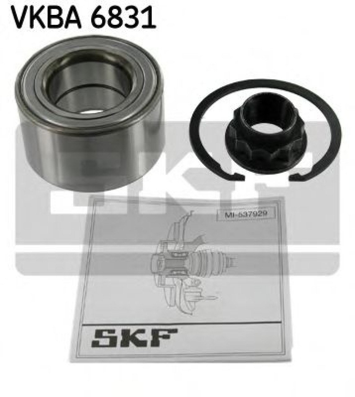 Set rulment roata TOYOTA AVENSIS Combi (T25) (2003 - 2008) SKF VKBA 6831 piesa NOUA