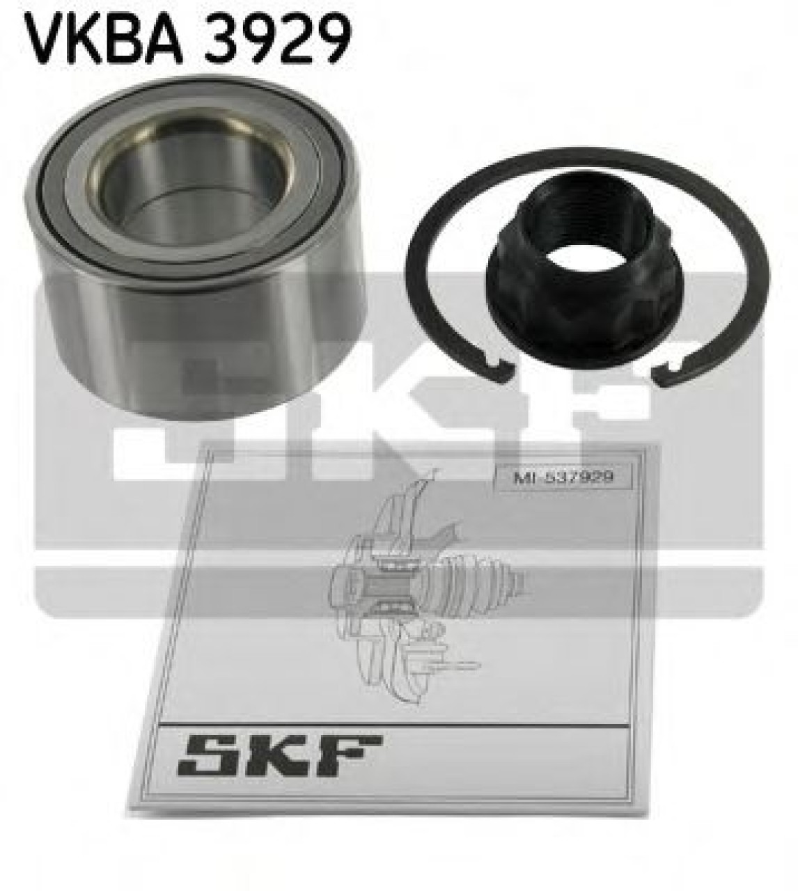 Set rulment roata TOYOTA YARIS (P1) (1999 - 2005) SKF VKBA 3929 piesa NOUA