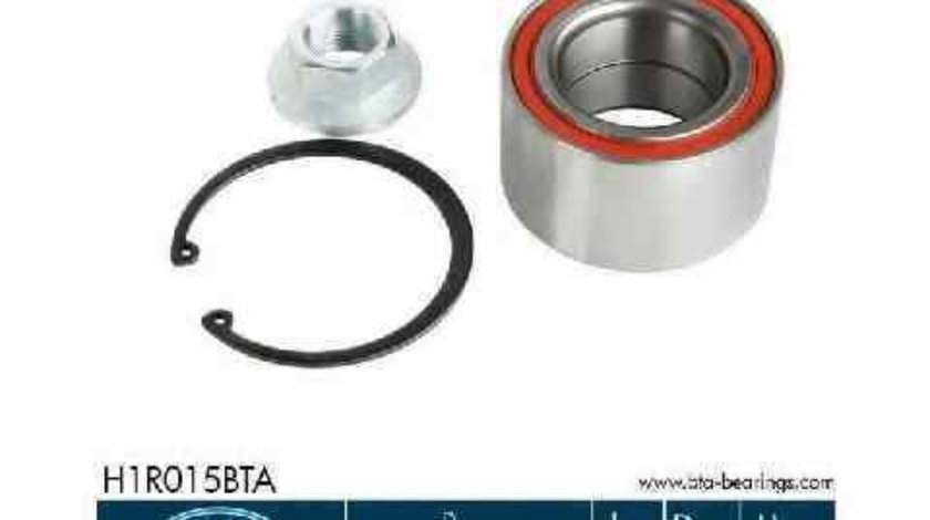 Set rulment roata VAUXHALL MOVANO Mk I A Chassis/Cab ED UD HD Producator BTA H1R015BTA