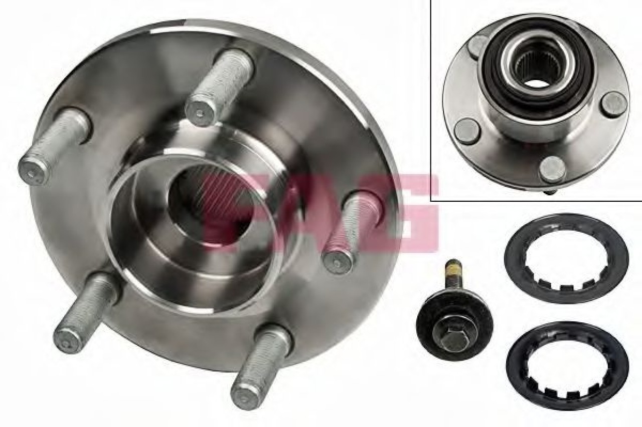 Set rulment roata VOLVO S40 II (MS) (2004 - 2016) FAG 713 6604 40 piesa NOUA