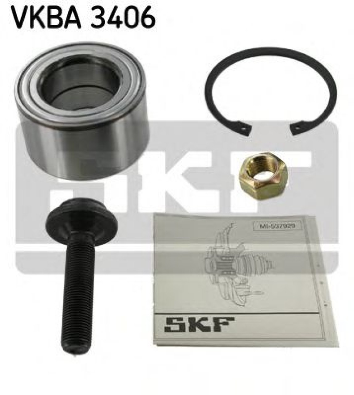 Set rulment roata VW TRANSPORTER IV platou / sasiu (70XD) (1990 - 2003) SKF VKBA 3406 piesa NOUA