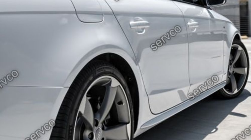 Set S line praguri laterale tuning sport Audi A4 B8 8K RS4 S4 2008-2015 v1