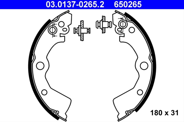 Set Saboti Frana Ate Nissan 03.0137-0265.2