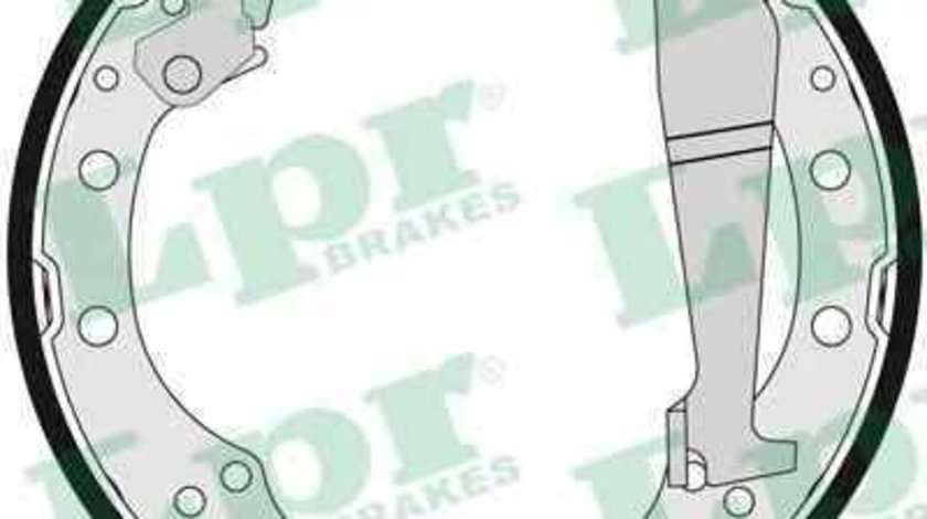 Set saboti frana AUDI 80 81 85 B2 LPR 04100