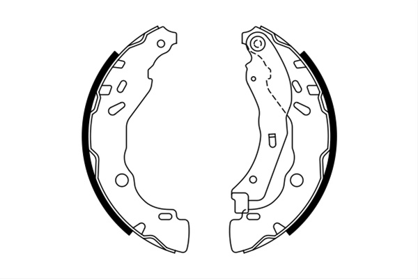 Set Saboti Frana Bosch Citroën 0 986 487 771