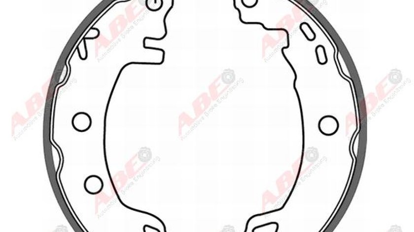 Set saboti frana CITROËN AX ZA- Producator ABE C0R006ABE