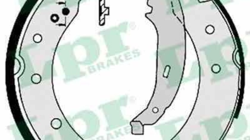 Set saboti frana CITROËN XSARA Break N2 LPR 07130