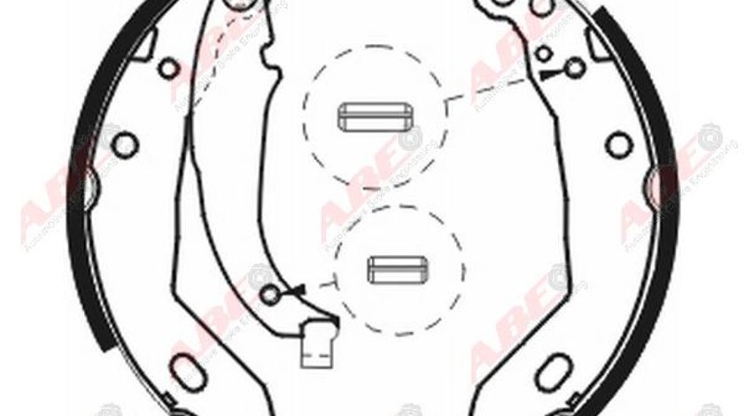 Set saboti frana CITROËN XSARA coupe N0 Producator ABE C0P003ABE