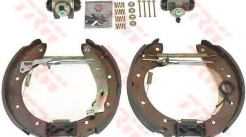 Set saboti frana CITROEN BERLINGO caroserie (B9) (2008 - 2016) TRW GSK1150 piesa NOUA