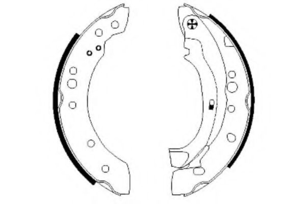 Set saboti frana CITROEN C3 I (FC) (2002 - 2016) TEXTAR 91059800 piesa NOUA