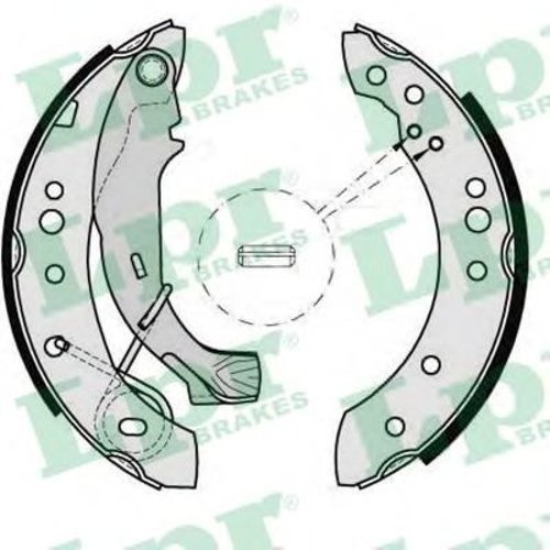 Set saboti frana CITROEN C3 Pluriel (HB) (2003 - 2016) LPR 08150 piesa NOUA