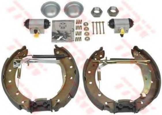 Set saboti frana CITROEN SAXO (S0, S1) (1996 - 2004) TRW GSK1255 piesa NOUA