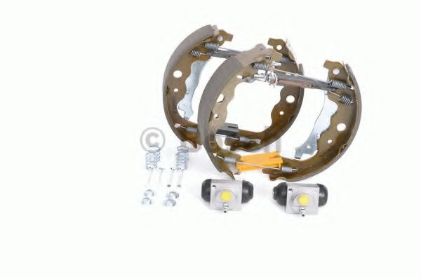 Set saboti frana DACIA DOKKER (2012 - 2016) BOSCH 0 204 114 197 piesa NOUA