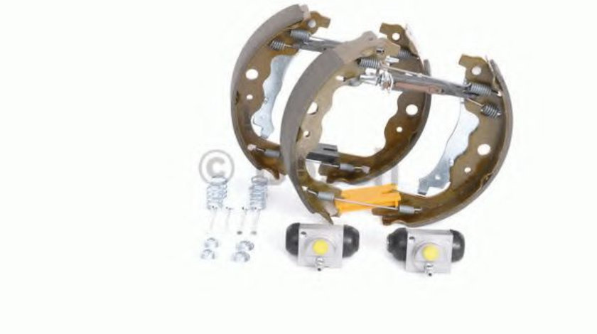 Set saboti frana DACIA LOGAN MCV II (2013 - 2016) BOSCH 0 204 114 197 piesa NOUA